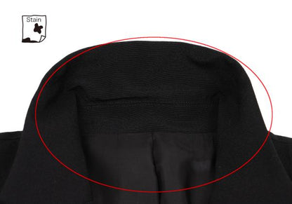 Jean Paul GAULTIER FEMME Wool Knit Line Jacket Black Size 40
