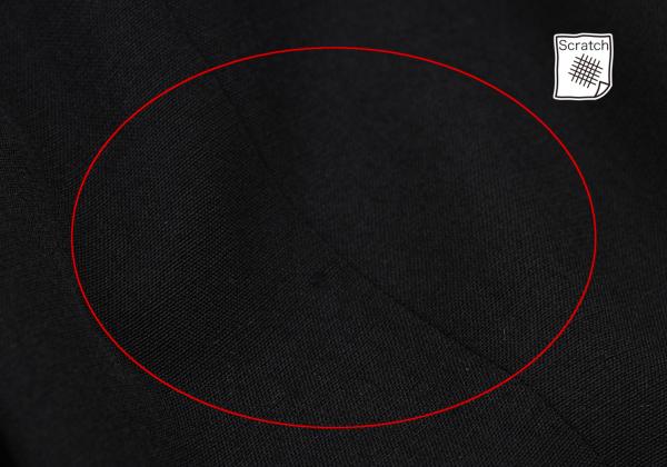 Jean Paul GAULTIER FEMME Wool Knit Line Jacket Black Size 40