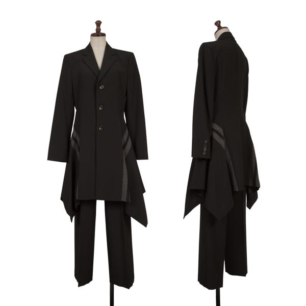 Jean Paul GAULTIER FEMME Wool Knit Line Jacket Black Size 40