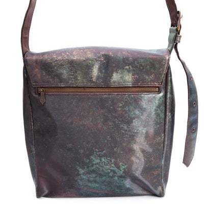 Jean Paul GAULTIER V PVC Cyber Green Brown Shoulder Bag