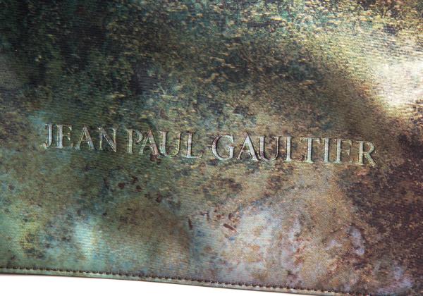 Jean Paul GAULTIER V PVC Cyber Green Brown Shoulder Bag