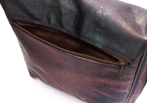 Jean Paul GAULTIER V PVC Cyber Green Brown Shoulder Bag