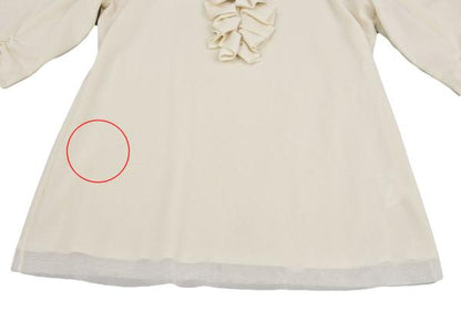 VIVIENNETAM Front Frill Sleeve Blouse