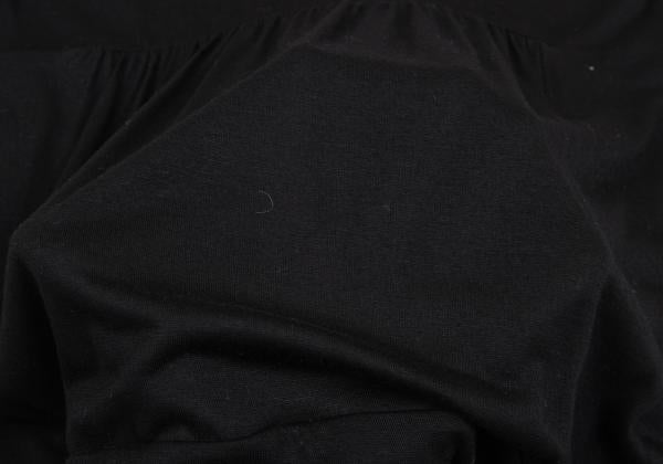 VIVIENNETAM Front Mesh Long Sleeve Tee Black