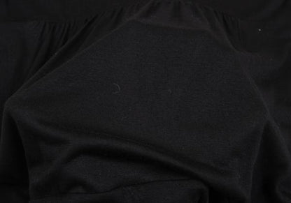 VIVIENNETAM Front Mesh Long Sleeve Tee Black