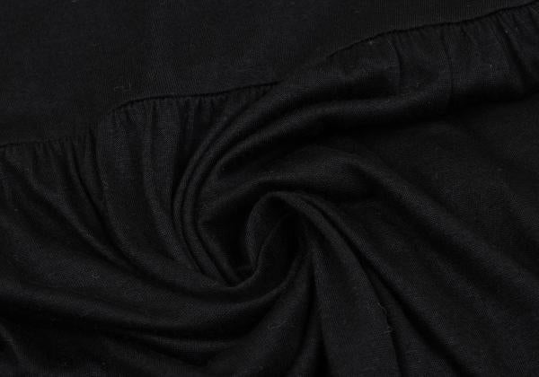 VIVIENNETAM Front Mesh Long Sleeve Tee Black