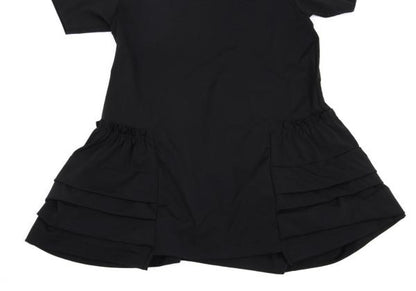 COMME des GARCONS Hem Frill Trim T-Shirt Black Size S
