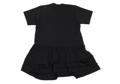 COMME des GARCONS Hem Frill Trim T-Shirt Black Size S