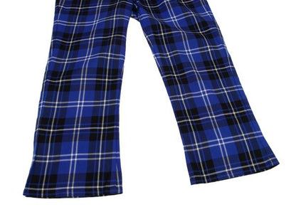 COMME des GARCONS Wool Tencel Tartan Check Pants Blue Size M
