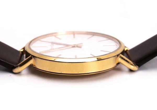 Calvin Klein Leather Band Analog Watch