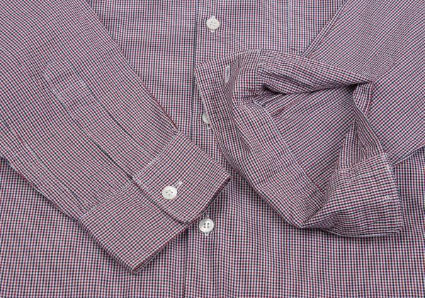 COMME des GARCONS HOMME Micro Check White Cotton Shirt Size M