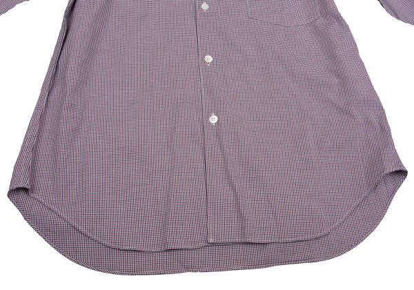 COMME des GARCONS HOMME Micro Check White Cotton Shirt Size M