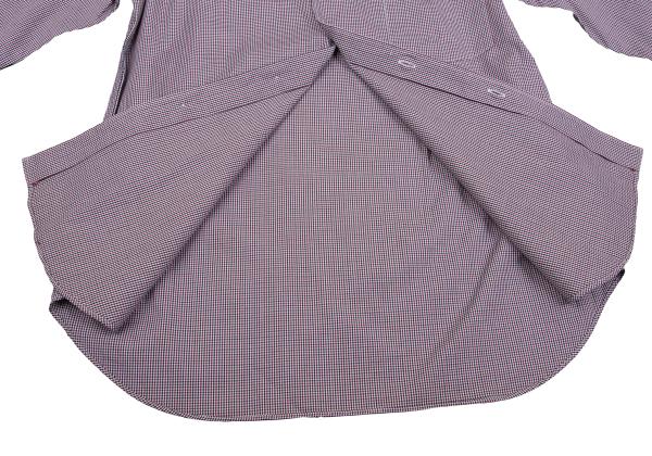 COMME des GARCONS HOMME Micro Check White Cotton Shirt Size M