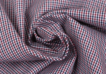 COMME des GARCONS HOMME Micro Check White Cotton Shirt Size M