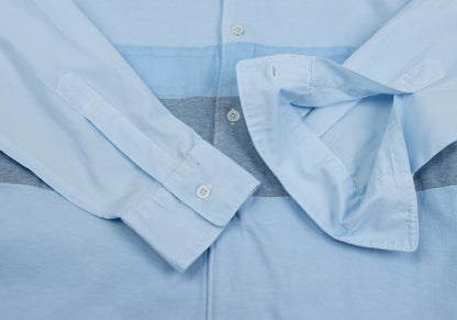 COMME des GARCONS HOMME Garment Dyed Shirt Blue Size SS
