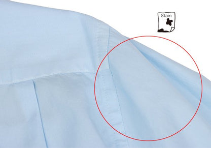 COMME des GARCONS HOMME Garment Dyed Shirt Blue Size SS