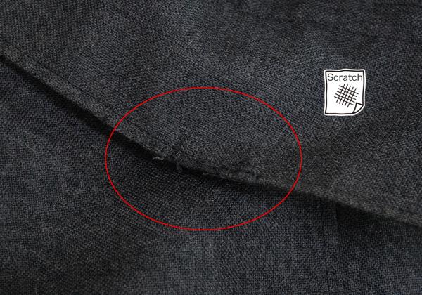 COMME des GARCONS HOMME Wool Mixed Shirt Charcoal Size S