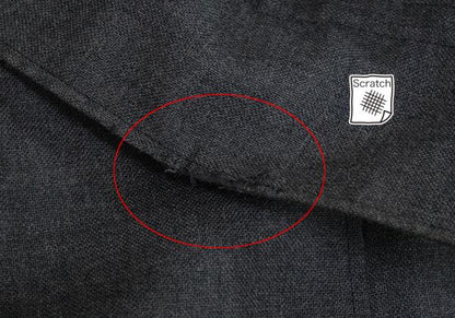 COMME des GARCONS HOMME Wool Mixed Shirt Charcoal Size S