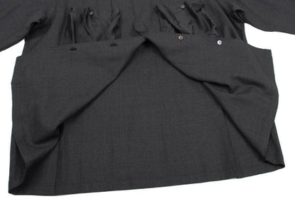 COMME des GARCONS HOMME Wool Mixed Shirt Charcoal Size S