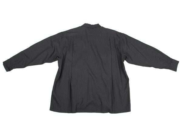 COMME des GARCONS HOMME Wool Mixed Shirt Charcoal Size S