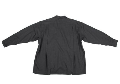 COMME des GARCONS HOMME Wool Mixed Shirt Charcoal Size S