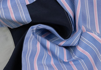 COMME des GARCONS HOMME Shirt Blue/Navy/Charcoal Size XS