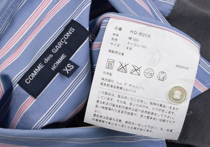 COMME des GARCONS HOMME Shirt Blue/Navy/Charcoal Size XS