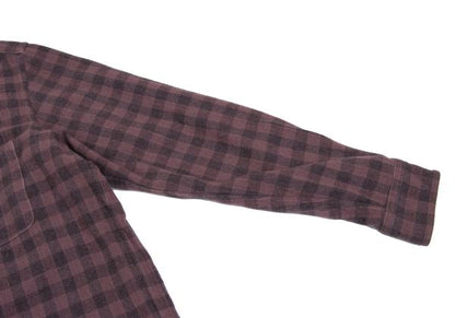 COMME des GARCONS HOMME Product Dyed Wool Shirt Brown Size S
