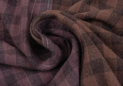 COMME des GARCONS HOMME Product Dyed Wool Shirt Brown Size S