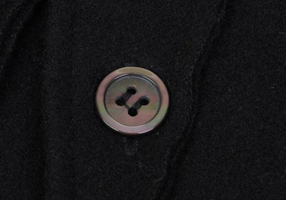 COMME des GARCONS HOMME Wool Bias Outseam Shirt Black Size S