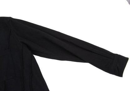 COMME des GARCONS HOMME Wool Bias Outseam Shirt Black Size S