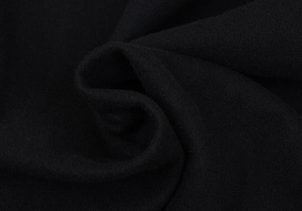 COMME des GARCONS HOMME Wool Bias Outseam Shirt Black Size S
