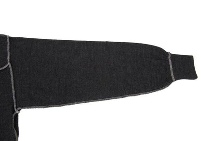 COMME des GARCONS HOMME Wool Outseam Sweater Charcoal Size S