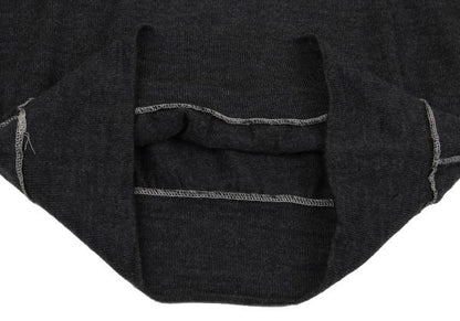 COMME des GARCONS HOMME Wool Outseam Sweater Charcoal Size S