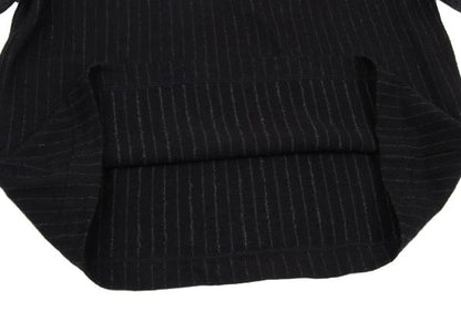 COMME des GARCONS HOMME Chalk Stripe Black Charcoal Knit Size S