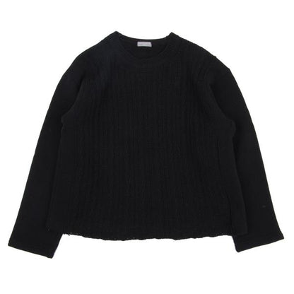 COMME des GARCONS HOMME Front Sweater Black Size S