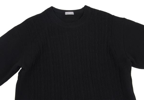 COMME des GARCONS HOMME Front Sweater Black Size S