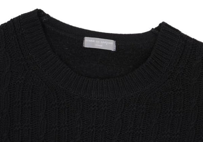 COMME des GARCONS HOMME Front Sweater Black Size S