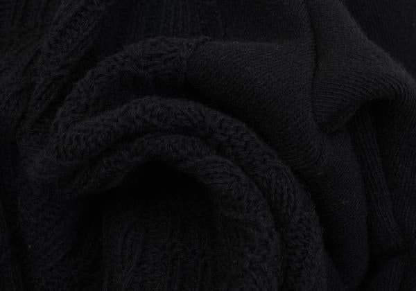 COMME des GARCONS HOMME Front Sweater Black Size S