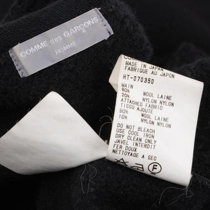 COMME des GARCONS HOMME Front Sweater Black Size S