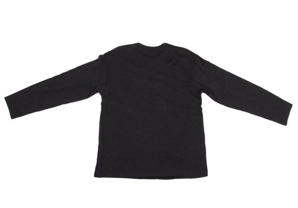 COMME des GARCONS HOMME Wool Bias Color Charcoal Navy Knit Size S