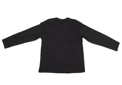 COMME des GARCONS HOMME Wool Bias Color Charcoal Navy Knit Size S