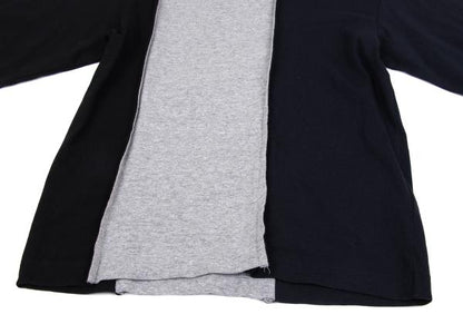COMME des GARCONS HOMME Colorblock T-Shirt Black Size S