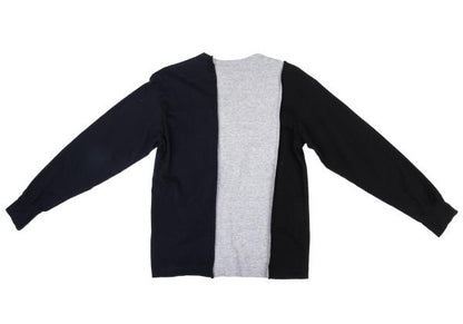 COMME des GARCONS HOMME Colorblock T-Shirt Black Size S