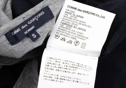 COMME des GARCONS HOMME Colorblock T-Shirt Black Size S