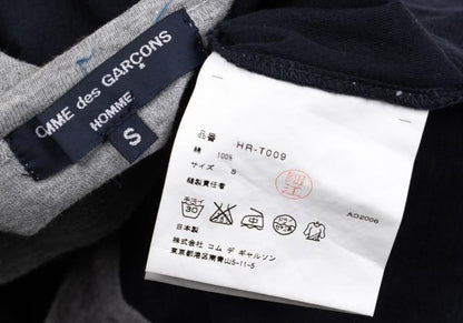 COMME des GARCONS HOMME Colorblock T-Shirt Black Size S