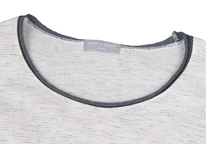 COMME des GARCONS HOMME Mottled Weave T-Shirt White Size S