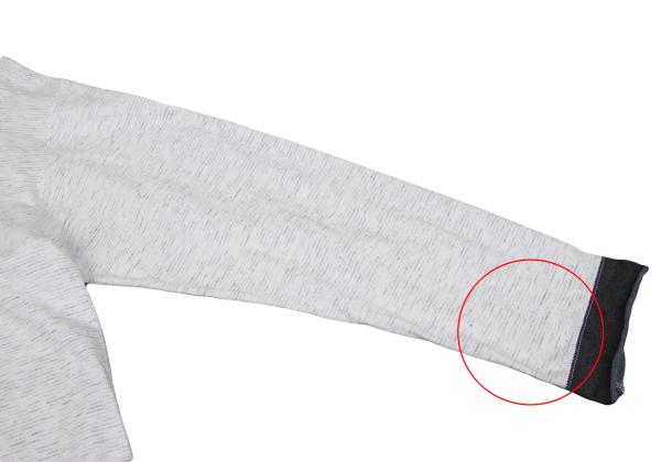 COMME des GARCONS HOMME Mottled Weave T-Shirt White Size S