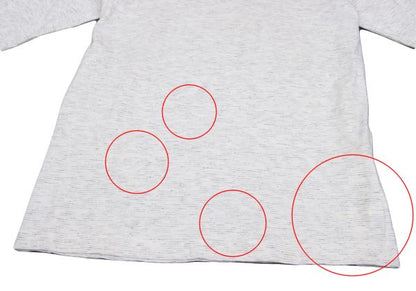 COMME des GARCONS HOMME Mottled Weave T-Shirt White Size S