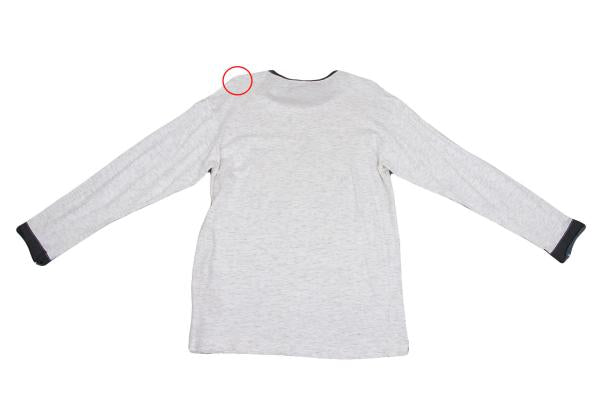 COMME des GARCONS HOMME Mottled Weave T-Shirt White Size S